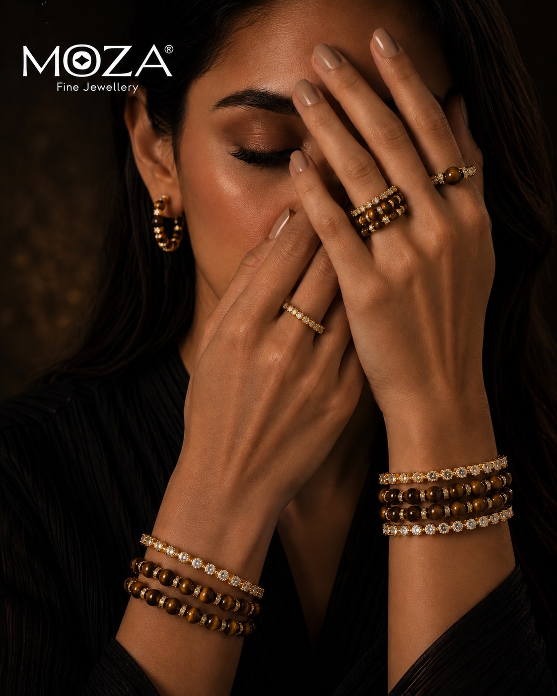 Tiger collection campaign portrait